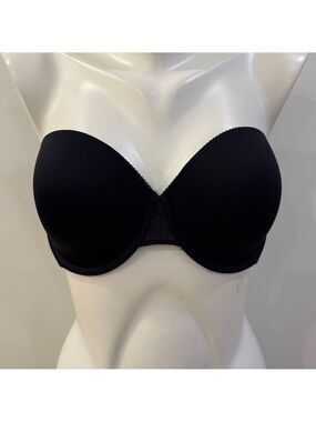 Calvin Klein black strapless bra 38C